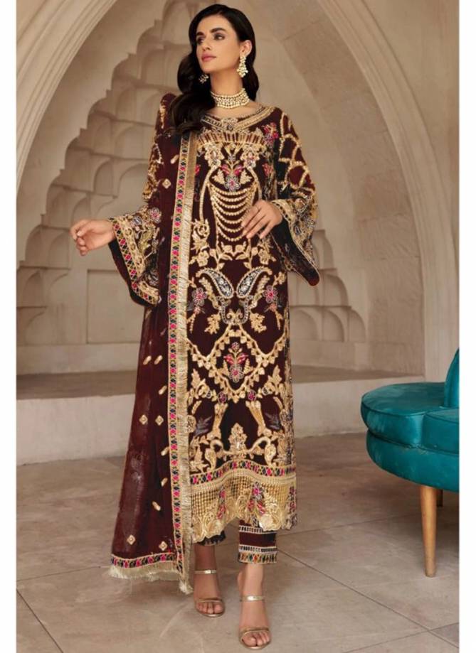KF 130 New Latest Designer Exclusive Georgette Pakistani Suit Collection